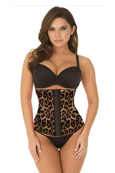 bazaar-turkey all you need Leopard Mi 9161 Waist Corset with Agrafla