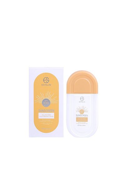 ESTELİN ESTELIN Tinted Sunscreen SPF 100 PA+++ 100 g – Full-Spectrum Sun Shield, Defense & Flawless Finish