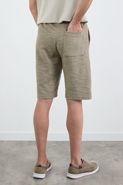 Fulla Moda Tie Waist Knitwear Shorts