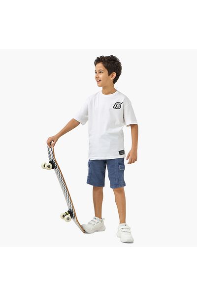Juniors شورت كارغو محكم مع رباط للإغلاق