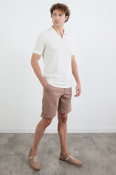 Fulla Moda Σορτς τσέπης με δέσιμο στη μέση