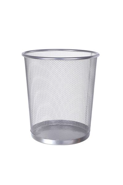 Generic Waste Basket | Trash Can Metal Wire Circular Mesh Bin | Lightweight and Stylish | Ideal Garbage Tras