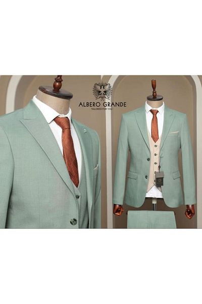 OEM Men's suit, slim fit, 3 pieces