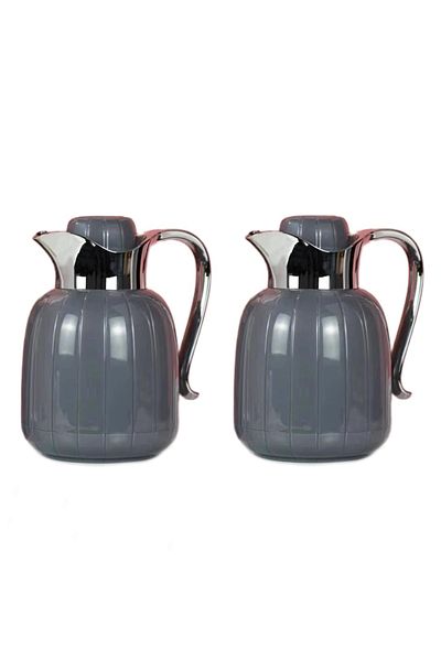 DVINA 2-piece thermos set for tea and coffee, 1 liter + 1 liter, multiple colors