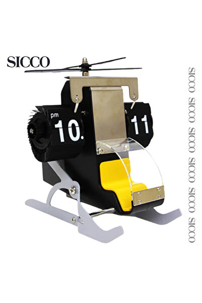 Genel Markalar Lüx Saat Flip Helicopter Modeli Metal Hediyelik Yüksek Kalite 20 CM