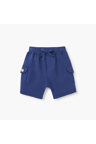 Juniors Applique Detail Shorts with Drawstring Closure and Pockets - Set of 2