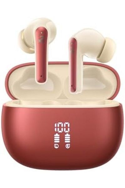 Generic YELKUTT Earbuds Headphones Wireless, Earphones with HiFi Stereo Deep Bass, Bluetooth 5.3 Earphones w