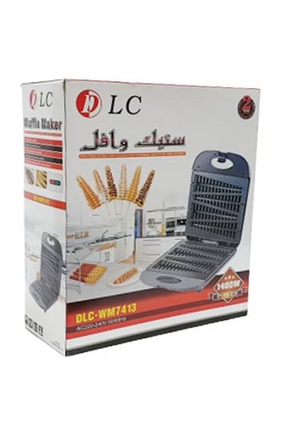 DLC Electric Waffle Maker 1400W 1400.0 W Black