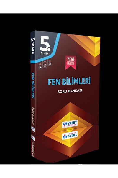 Yanıt Yayınları 5. Sınıf Fen Bilimleri Soru Bankası 2021-2022
