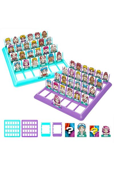dalimag Board Game WEPZSXO, 96 cards, violet/blue, 20x20x5cm, for family
