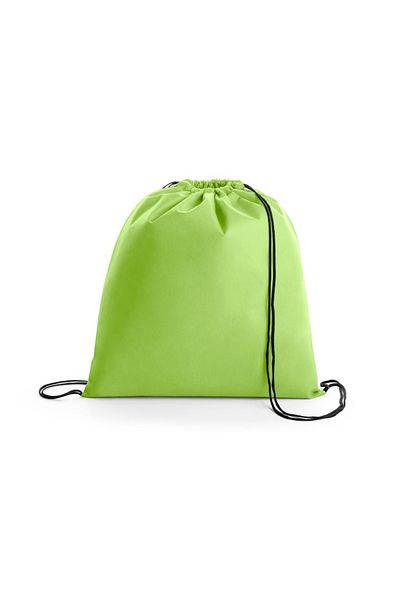 dalimag Rucsac cu snur, netesuta cu cordon pentru inchidere, 37 x 41 cm, verde, dalimag
