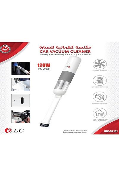 DLC -32101 Car Vacuum Cleaner, Multi-Colour, 120W