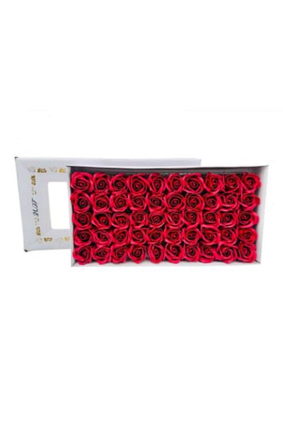 China Set de 50 de trandafiri parfumați din săpun, Bordeaux – Eleganță și rentabilitate