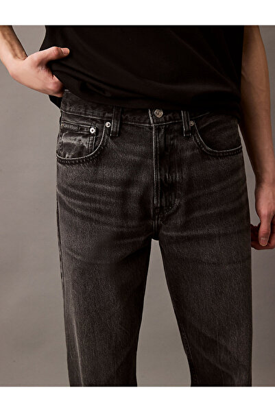 Calvin Klein Erkek Siyah Kot Pantolon