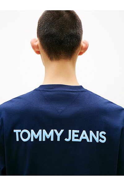 Tommy Hilfiger Ανδρικό μπλουζάκι μπλε S/s