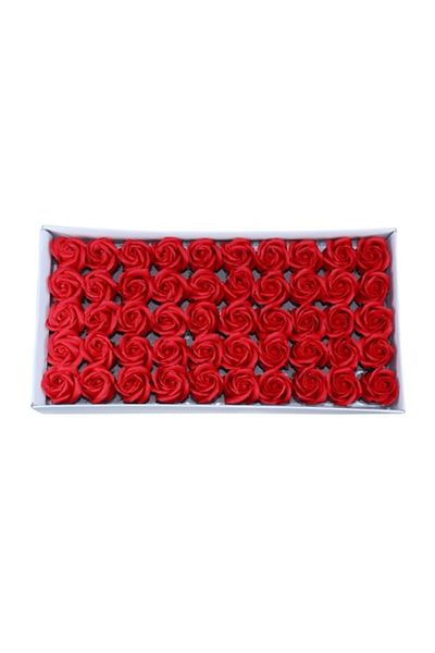 LOVE Soap Roses, 50 Pieces/Set, CD2573-Red