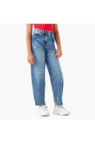 Juniors Girls Regular Fit Jeans
