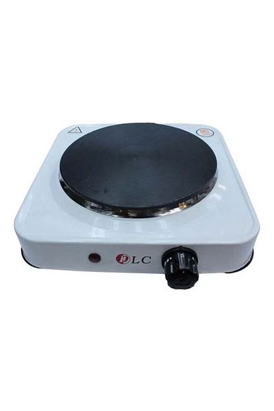 DLC Electric Hot Plate – 500 W Compact Single-Burner Cooker (White)