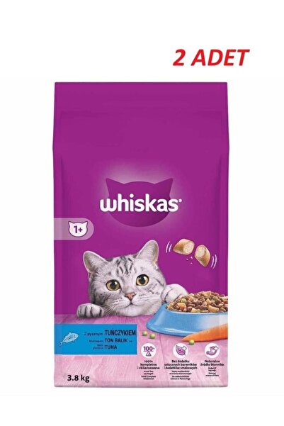 Whiskas Ton Balıklı Kuru Kedi Maması 3.8 Kg*2 Adet