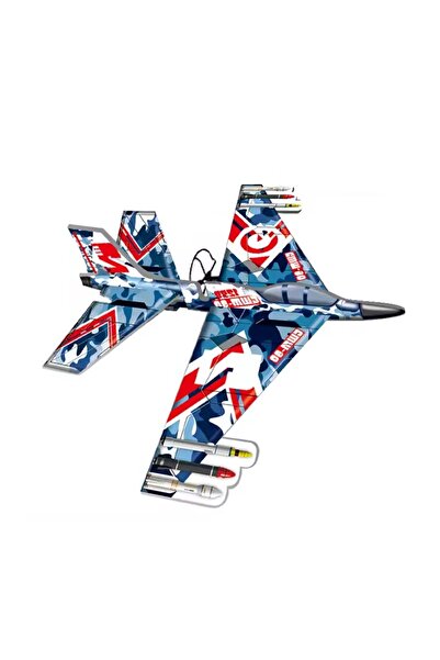 rexa طائرة إسفنجية كهربائية مضيئة - لعبة طائرة تُقذف باليد للأطفال