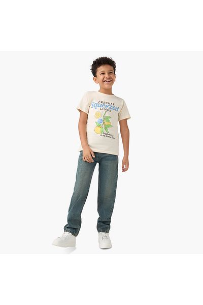 Juniors Boys Regular Fit Jeans
