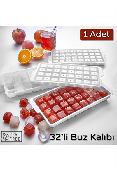 isometric 32'lü Küp Buz Kalıbı | Bpa Free - 1 Adet Buzluk