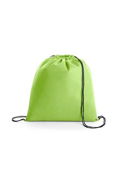 dalimag Rucsac cu snur, netesuta cu cordon pentru inchidere, 37 x 41 cm, verde, dalimag