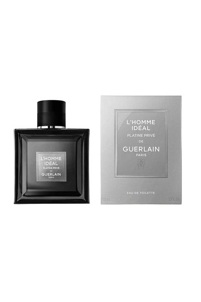Guerlain L'Homme Idéal Platine Privé Eau De Toilette for Men 3.3 Oz