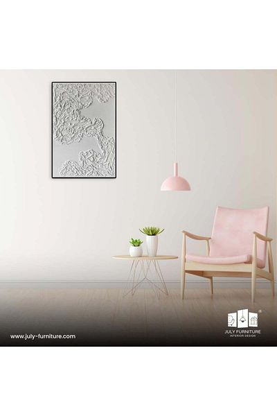 July furniture Gypsum wall decor, creativity map