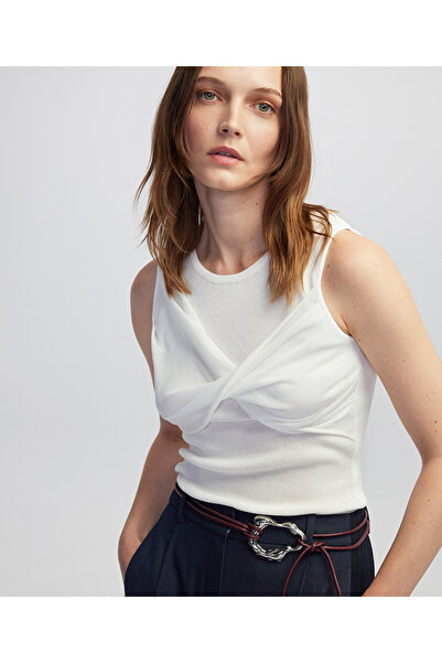 İpekyol Burgulu dar kesim triko