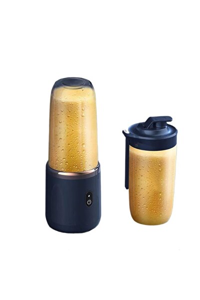 OEM Blender portabil cu încărcare USB, multifuncțional pentru smoothie-uri și sucuri, capacitate 400 ml, putere mare de răcire