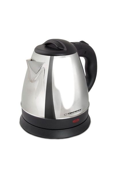 ESPERANZA Fierbator, Esperanza EKK116S Spring, 1350W, 1L, Otel inoxidabil, Argint