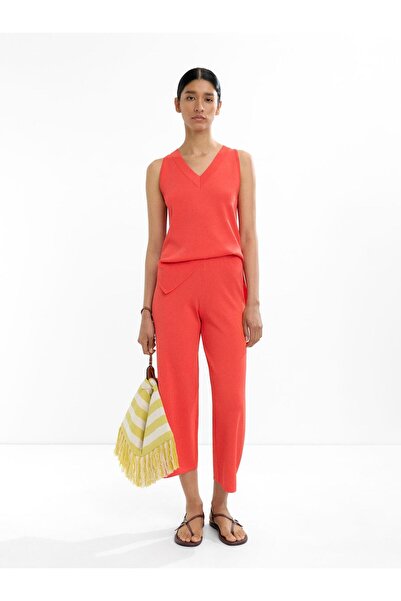 PARFOIS Örme Kapri Pantolon