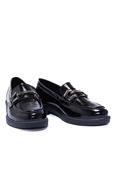 Gusse Dorella Women's Genuine Patent Leather Loafer Shoes 2121Fz-3