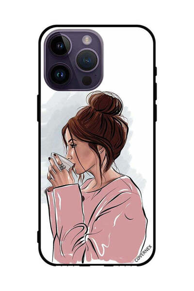 Covernex غطاء حماية لهاتف Apple iPhone 14 Pro Max شرب الشاي