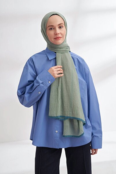 ARMANDA Müslin Biyeli Şal 3352-234 Çağla Yeşili