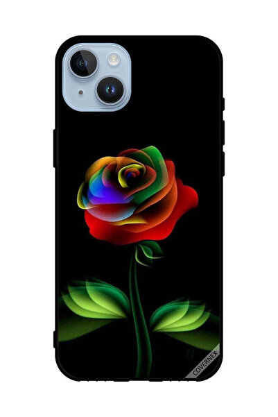 Covernex غطاء حماية لهاتف أبل آيفون 14 بلس - لون قوس قزح وردي