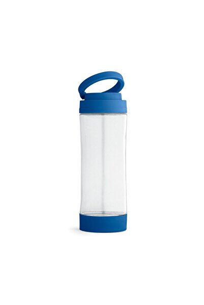 dalimag Sticla Pentru Sport si Camping cu capac filetat din PP, 390 ml, 18cm, Albastru, Dalimag