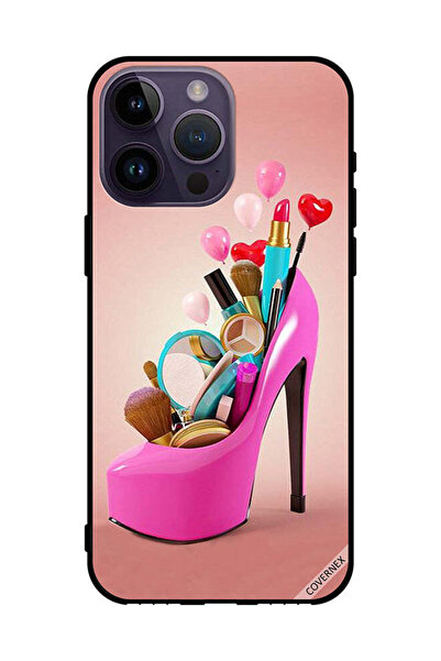 Covernex غطاء حماية لهاتف Apple iPhone 14 Pro Max حذاء مع أدوات مكياج