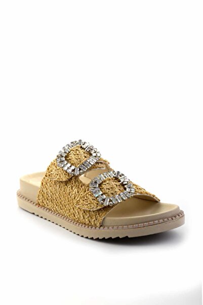 Bambi Bej Kadın Terlik K04678200128