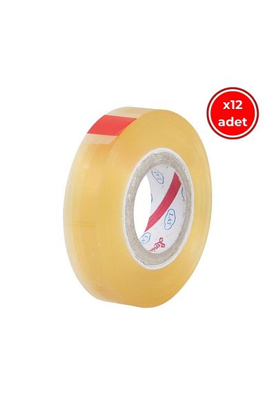 Louis Tape Telefon Tape, 12 Pieces, 12mm X 33m, Transparent, Tin Box