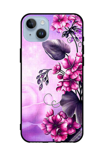Covernex غطاء حماية لهاتف Apple iPhone 14 Plus برسومات زهور