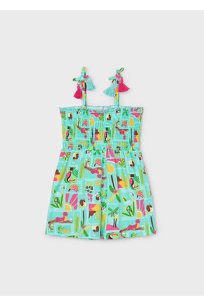 MAYORAL Girl's Patterned Jumpsuit