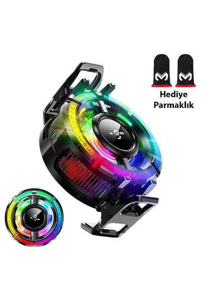 Memo Cx15 Ios Android Cooler 15W Magnetic + Back Clip 2 in 1 Semiconductor Cooling Fan Radiator