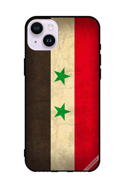 Covernex غطاء حماية لهاتف آيفون 14 من أبل، علم سوريا