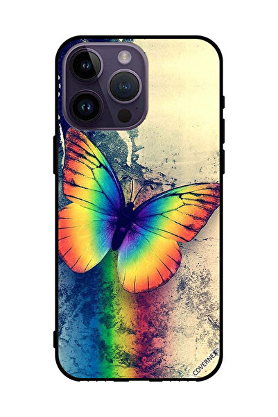 Covernex Protective Case Cover For Apple iPhone 14 Pro Max Vintage Rainbow Bu...