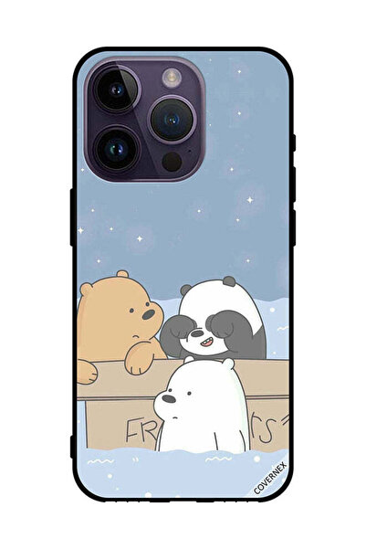 Covernex غطاء حماية لجهاز Apple iPhone 14 Pro Bear Friends