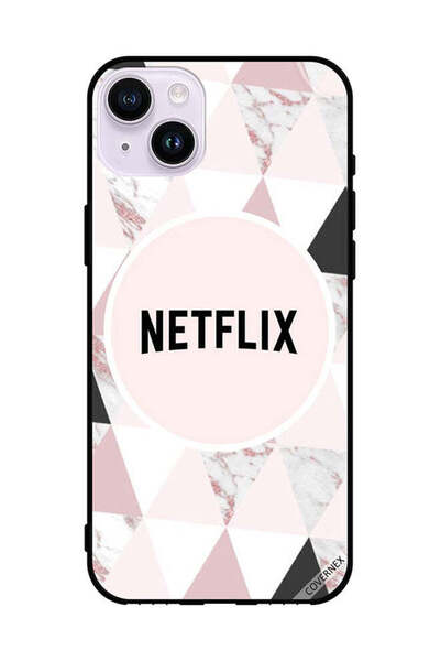 Covernex غطاء حماية لهاتف Apple iPhone 14 Netflix العلامات
