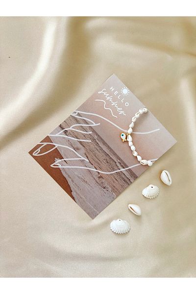 the canelif accessories Seashell Bracelet - Summer Fashion Charm Detailed Handmade