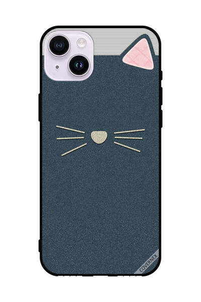 Covernex غطاء حماية لهاتف Apple iPhone 14 بنمط جلد القطة